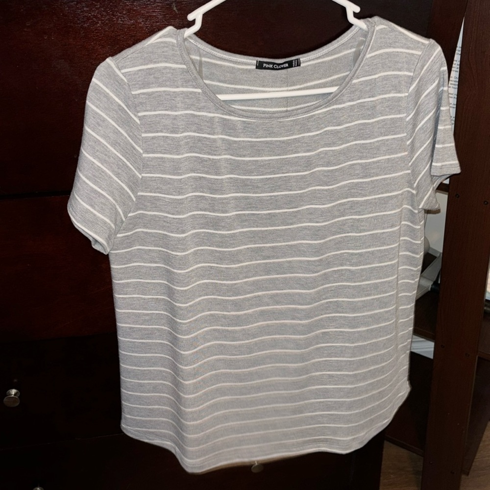 Pink Clover from Stitch Fix shirt